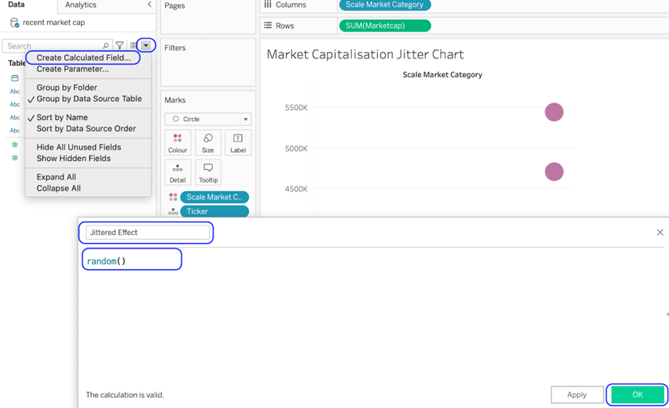 tableau jitter chart tutorial screensho