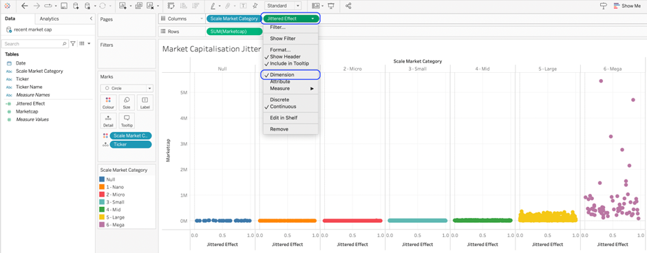 tableau jitter chart tutorial screensho