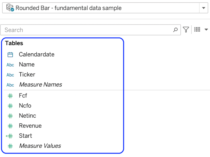 tableau rounded bar chart tutorial