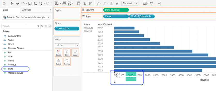 tableau rounded bar chart tutorial